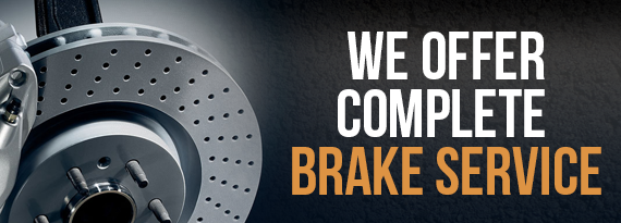 We Offer Complete Brake Service